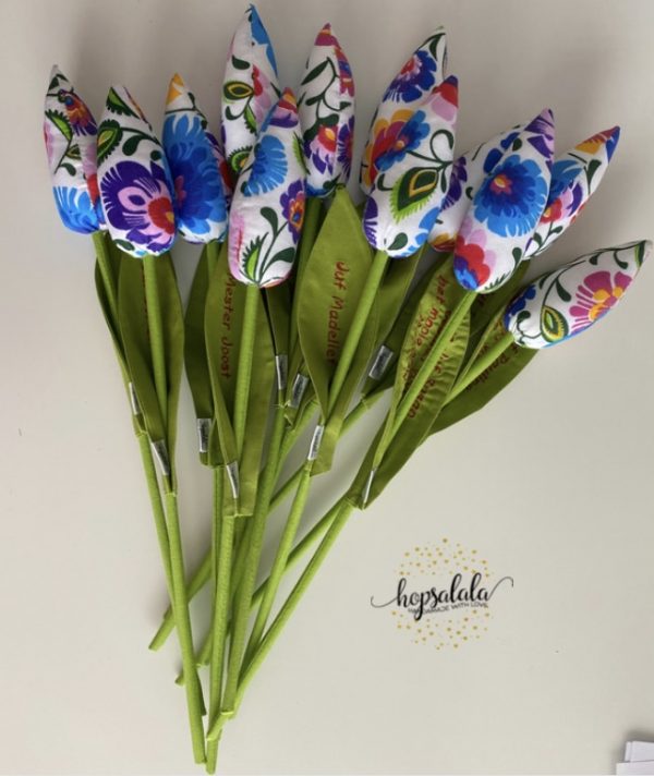 Łowicki wzór tulipanów