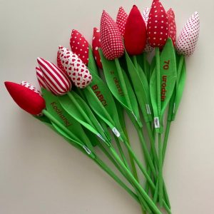 Tulipany czerwone 15 sztuk